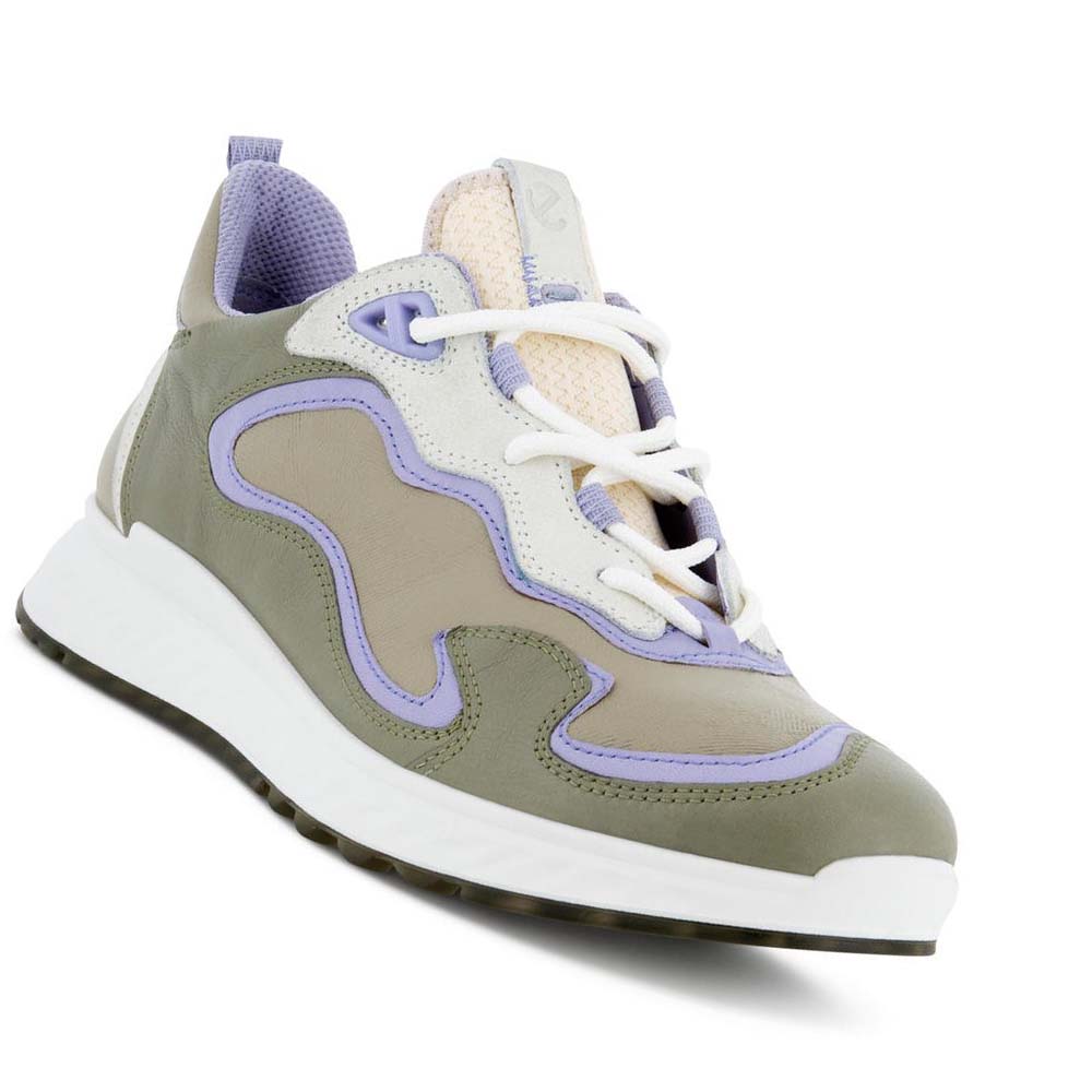 Women's Ecco St.1 Laced Sneakers Multicolor | USA 256JPQ